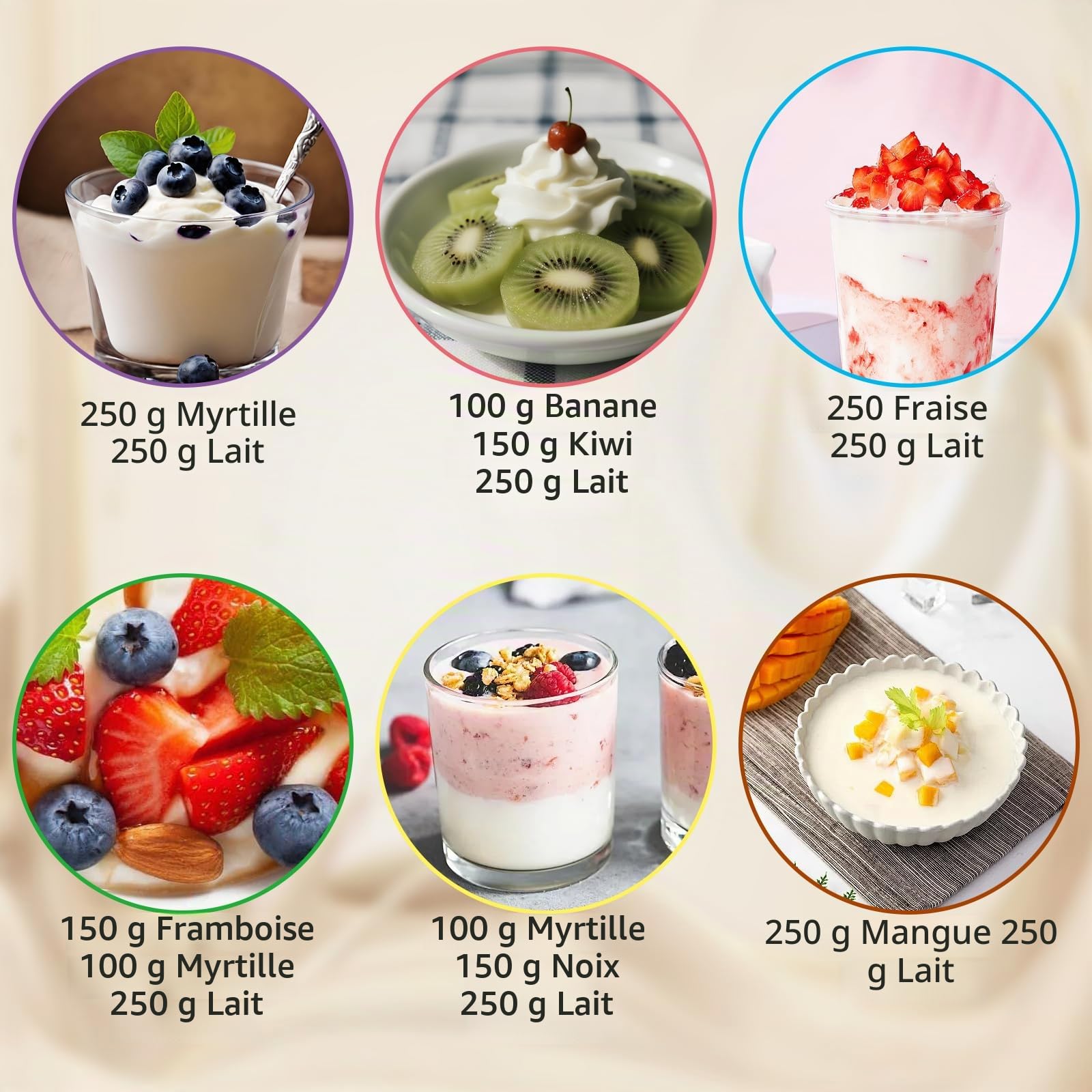 Yaourtière 12 pots en verre, Capacité 2200ml Machine à Yaourt Maison, Yaourtière Fromagère en Acier Inoxydable, Thermostat Réglable et Minuterie 48h - Pour des desserts maison sains