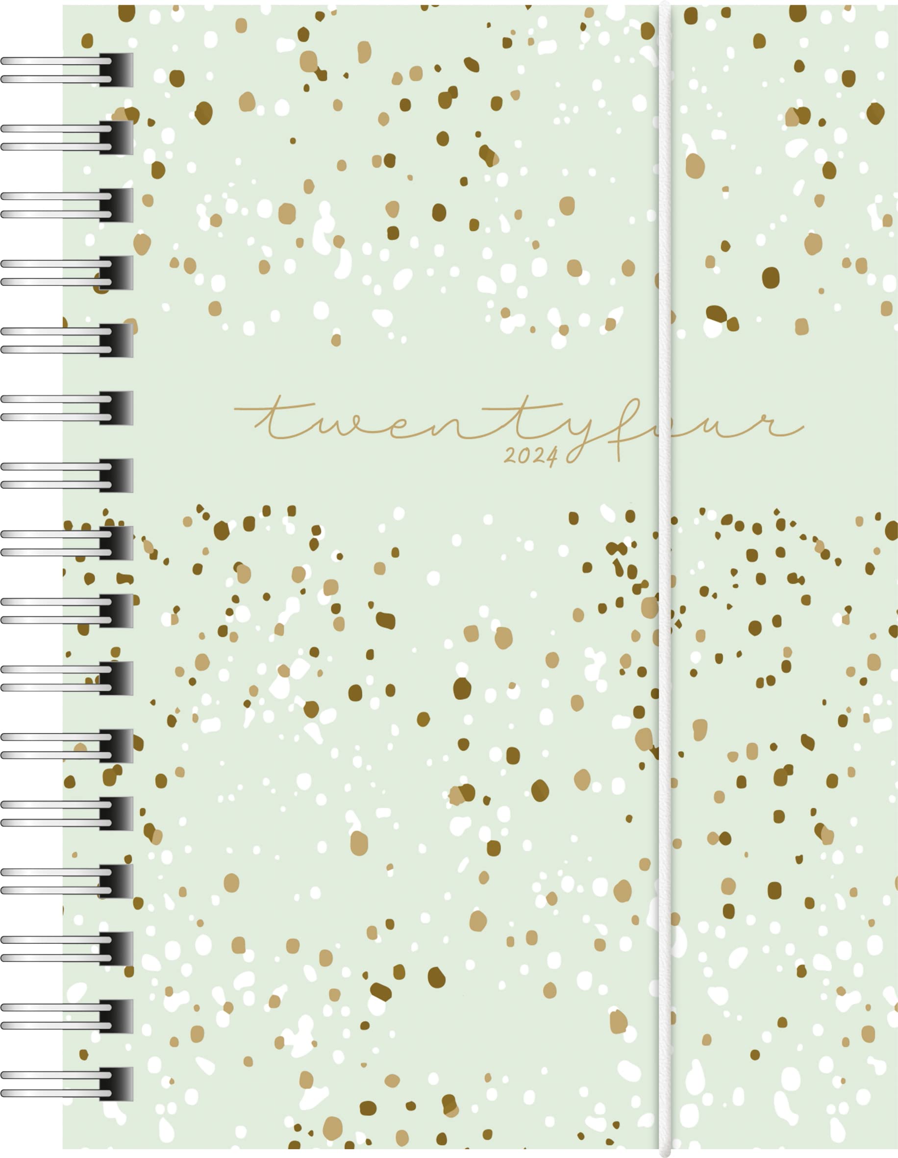 rido/idé Weekly calendar "Confetti" model perfect/technology I 2024 2 pages = 1 week sheet size 10 x 14 cm mint