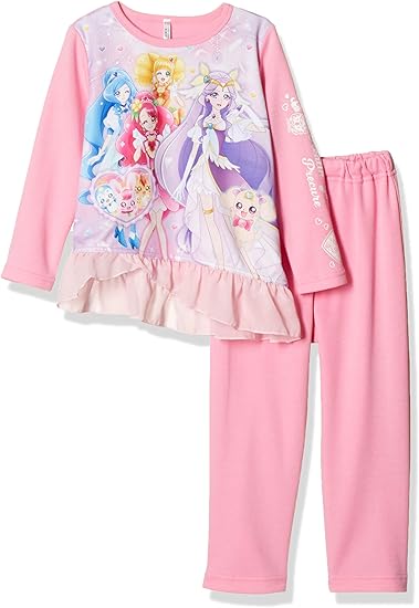 Amazon バンダイ ヒーリングっど プリキュアa 変身 光るパジャマ 531 257 ガールズ ピンク 日本 1cm 日本サイズ1 相当 パジャマ 通販