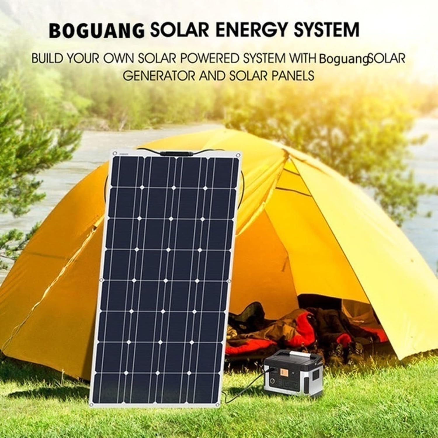 Pannelli Solari Monocristallini Pannello Solare da 350 W 700 W Mono Banca di Energia Solare per Esterni Modulo Flessibile Ad Alta Efficienza Caricabatterie Fotovoltaico 18 V con Controller