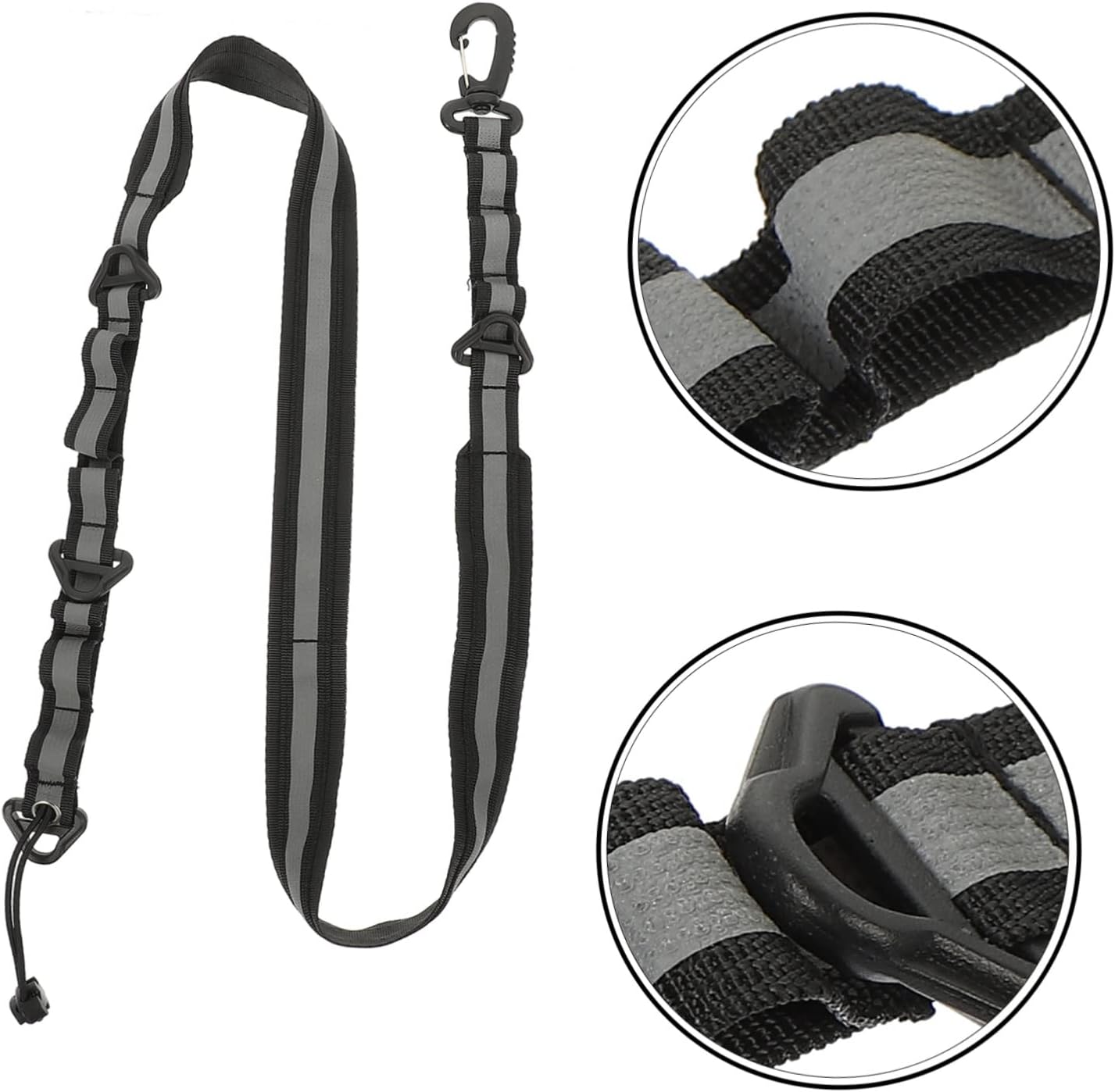KOMBIUDA Climbing Straps Outdoor Harness Multipurpose Camping Belt Reflective Hanging Belt for Outdoor