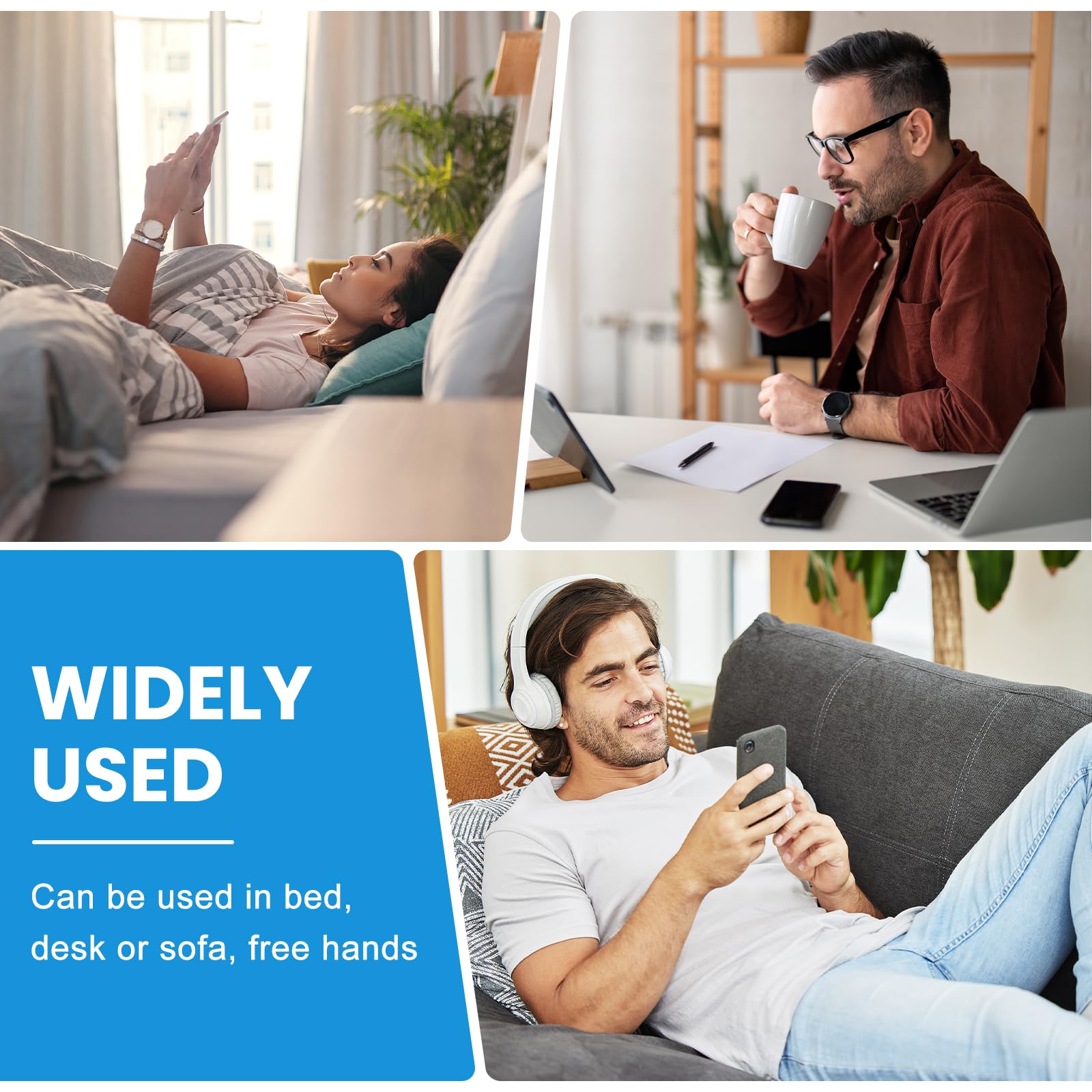 Supporto per tablet a forma di triangolo con custodia, mini supporto per computer e lettura per iPad