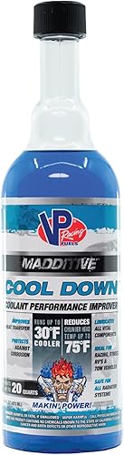 VP Racing Fuels 2085 Cool Down - Mejorador de rendimiento del refrigerante, 16 onzas