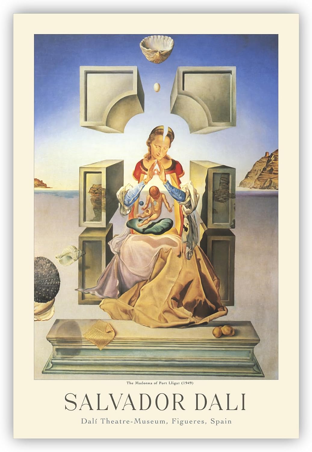 Dali Poster Prints - Museum Gallery Art Wall Art for Home or Office