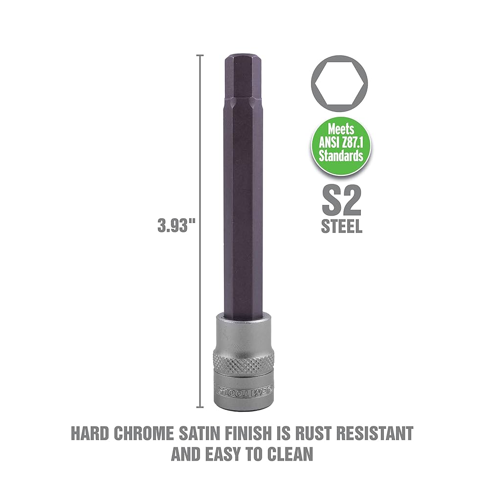 usa ⭐︎ OEMTOOLS 23903 12 Piece Metric Magnetic Long Hex Bit Socket
