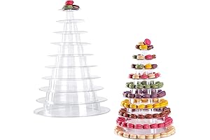 Macaron Tower Stand: 10-Tier Delight