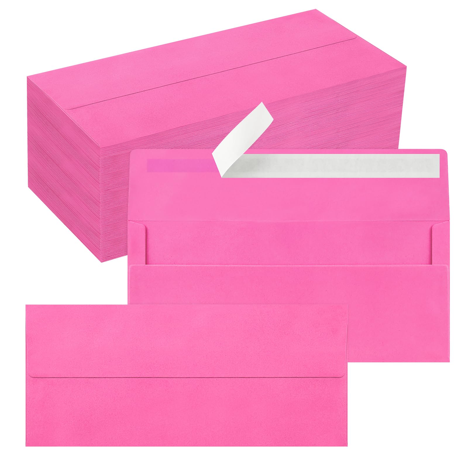 Confezione da 200 buste da lavoro n. 10, autosigillanti, standard, per