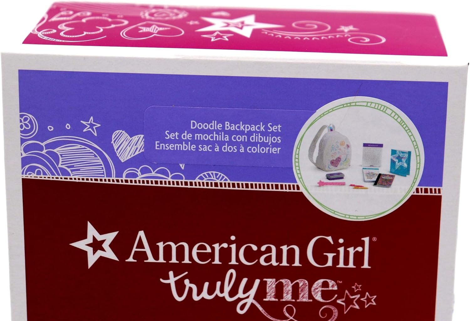 American girl doodle backpack set Clearance