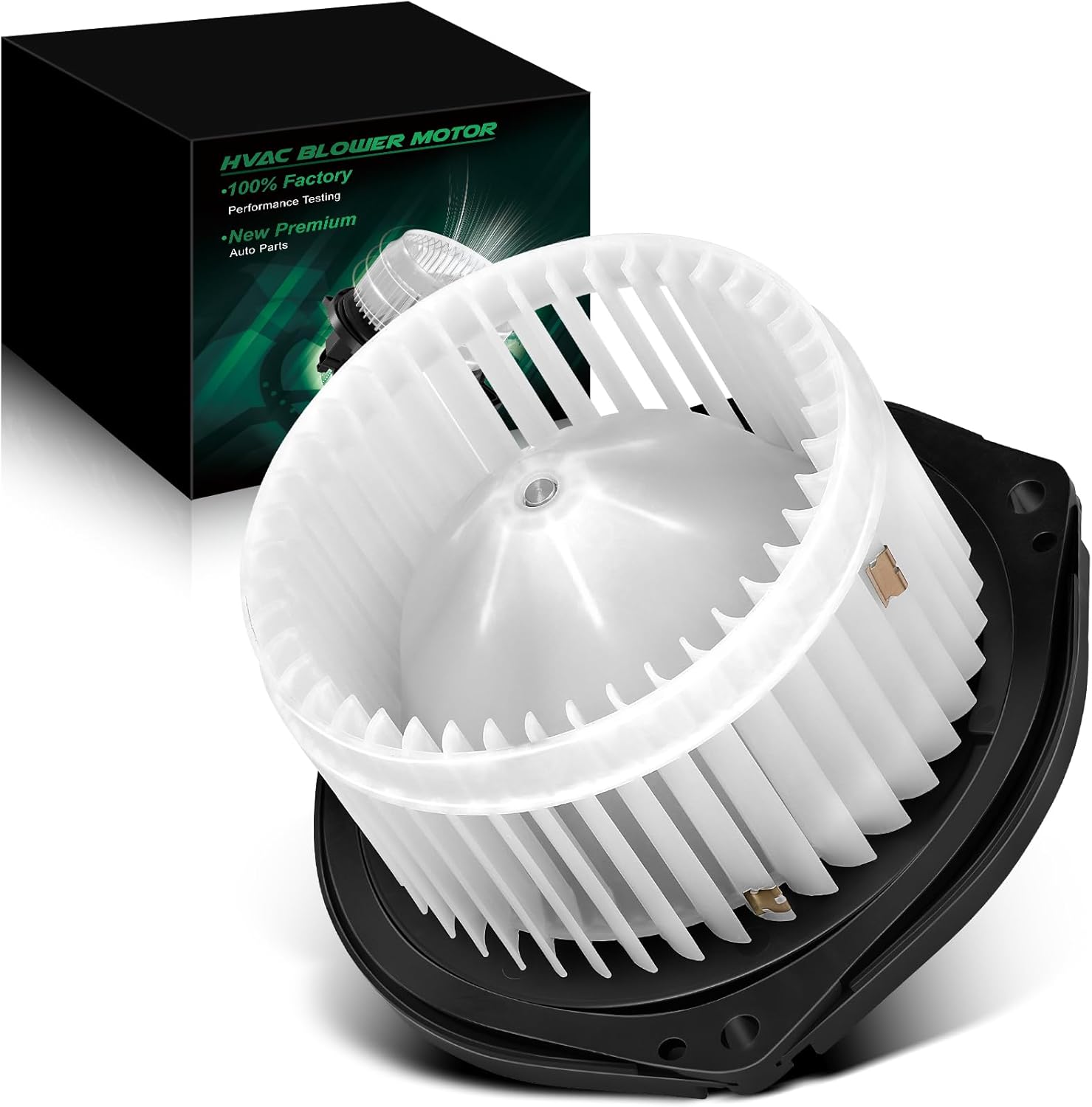 for:-Chevy Impala HVAC Heater Blower Motor with Fan Cage for:-Chevy Impala 2004-2016 Monte Carlo 2004-2007 for:-Buick Lacrosse 2005-2009 for:-Pontiac Grand Prix 2004-2008, 700107