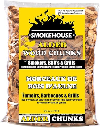Smokehouse Productos Todos los trozos de madera natural con sabor a tabaco