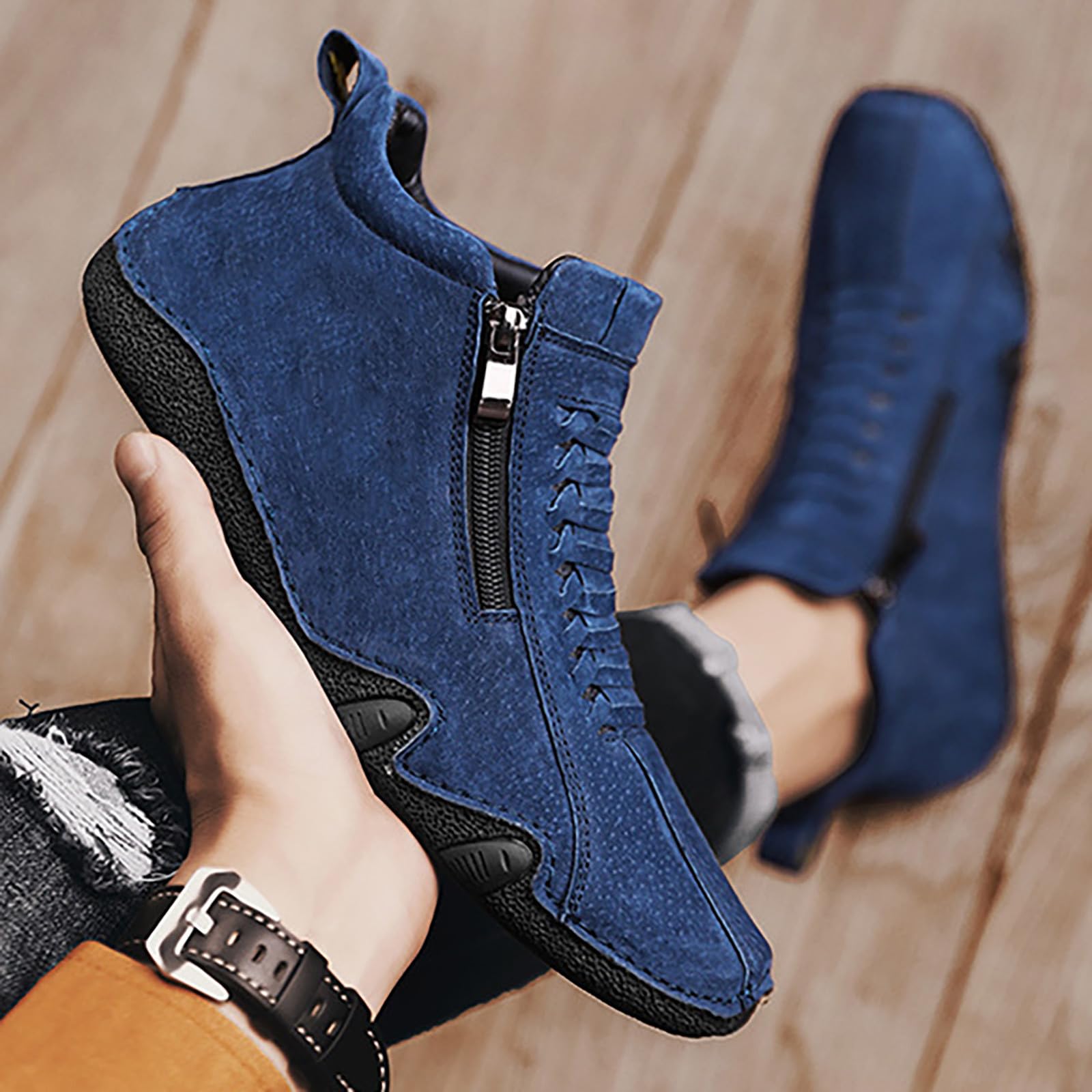 Hallenschuhe Damen 39 Helle Sohle - Blaue Halbschuhe Damen Elegant Sneakers Elegante Bequeme Sneaker Atmungsaktive Leichte Freizeitschuhe Cozy Casual Outdoorschuhe Mode Damenschuhe