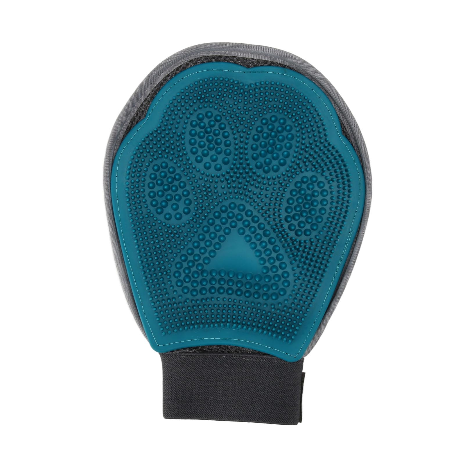 Restokki Cat Grooming Glove Brush,Pet Hair Remover Tool,Reusable Dog Hair Fur Remover for Long and Short Hair Dogs & Cats & Horses,1 Pair (Blue)