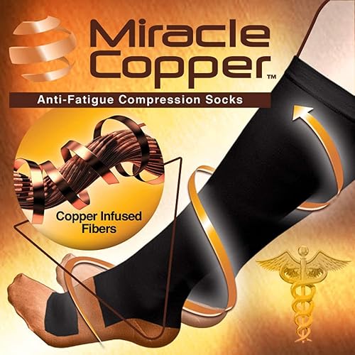 Miniatura 3 de Calcetines Miracle Copper (extra firmes) (pequeñomediano, 1 par), 36