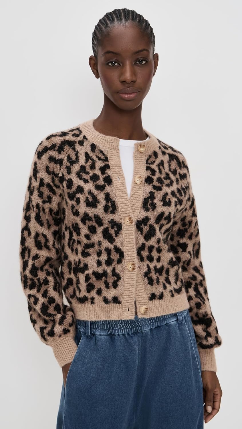 Windsor Cardigan, Leopard - Image 2
