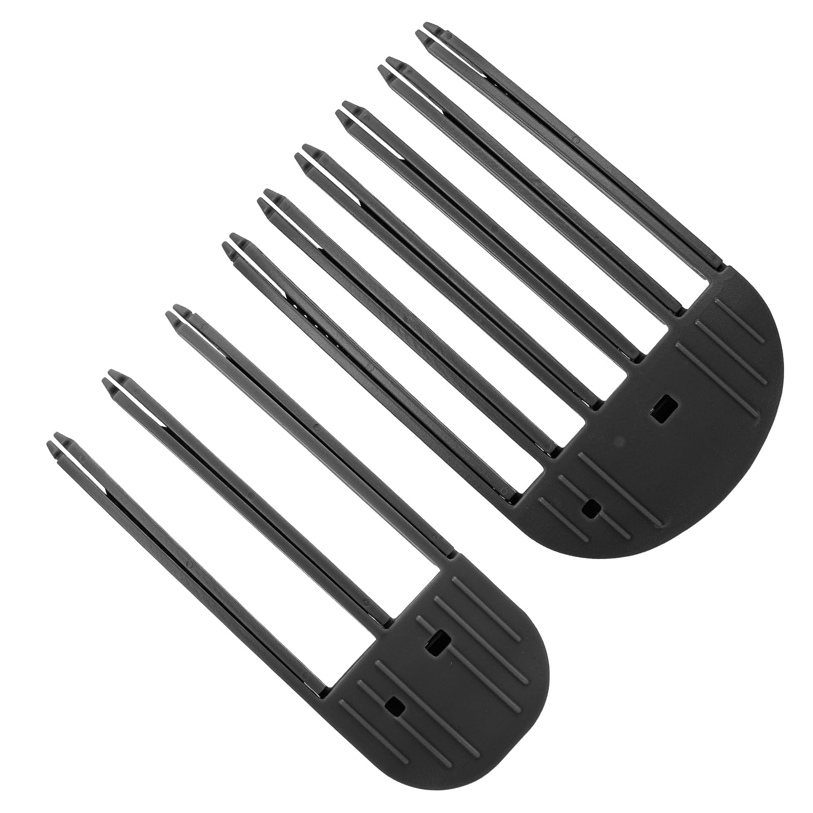 2pcs Wind Shaping Styling Combs for Fluffy Bangs Instant Hair Root Lifting Clips Easy High Crown Volume Tools Volumizing Hair Clips for Women's Natural Voluminous Looks(Black)