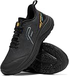 FitVille Running Shoes for Men, Wide-Fit Sneakers for Explosive Energy Return, Featherlight & Arch Supported for Road Running, Gym Training & All-Day Wear, Stride Core Pro V2