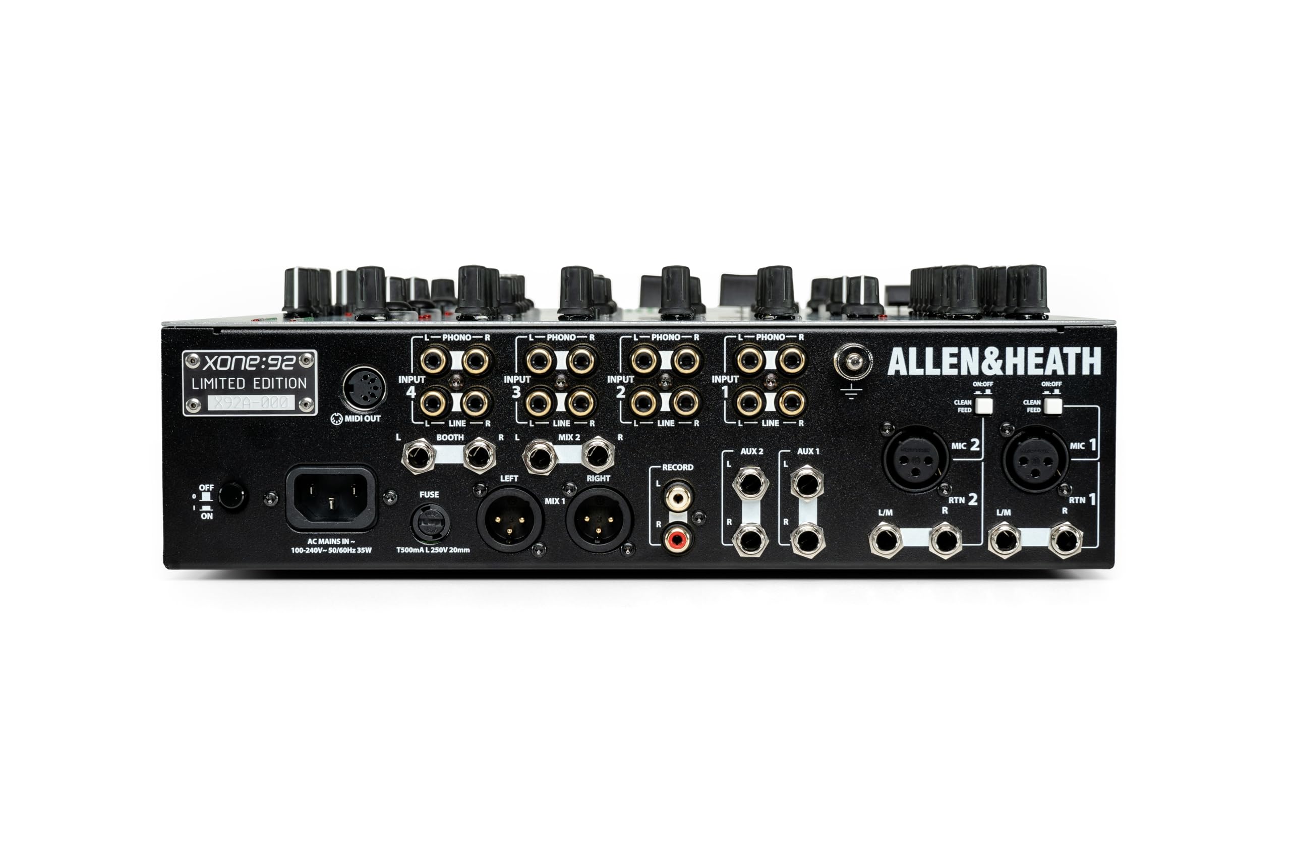 Amazon | ALLEN & HEATH XONE:92 Limited Edition アナログ 4+2