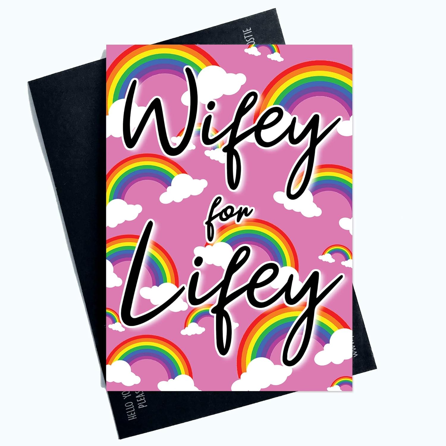 Wife Cards Wifey for Lifey Birthday Cards Christmas Lesbian Gay Wedding PC1024