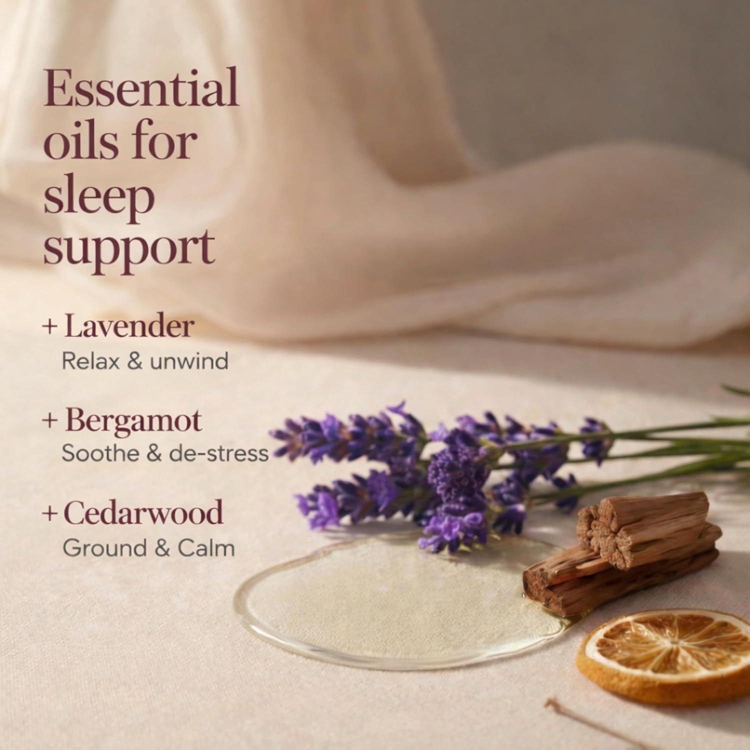 Contraire Premium Magnesium Oil for Sleep - Pure Topical Magnesium Chloride Body Oil - Silky Fast-Absorbing Non-Sticky Nourishing Formula - Calming Nighttime Relaxation Ritual for Deep Restful Sleep