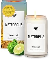 Vista 4 de Homesick Cozy Sweater Candle - Tarro de 13.75 onzas con mezcla de cera de soja, mecha de algodón orgánico, 60-80 horas de combustión, fragancia