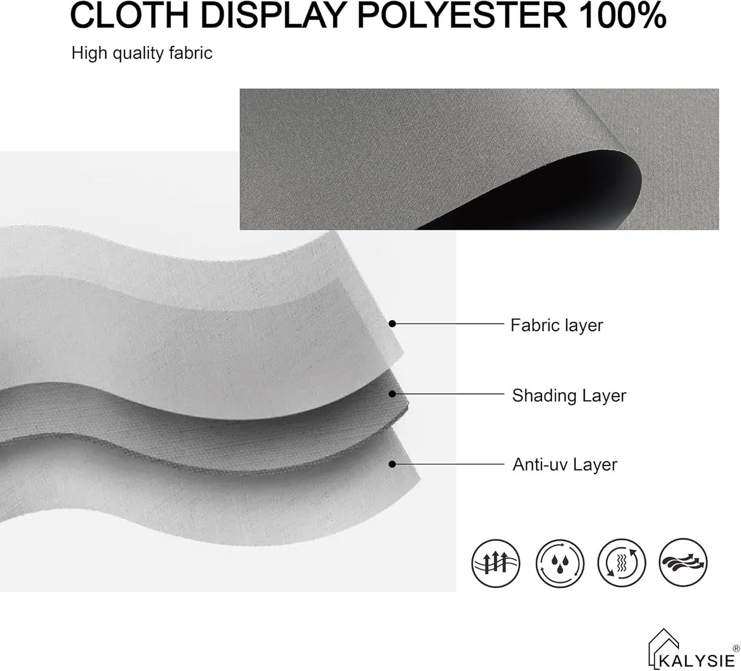 Cordless Roller Shades 100% Blackout Blinds for Windows and Doors, Pull Down Room Darkening Window Shades, Easy to Install for Home and Office, Grey, Fixed 75 Inches High, 20 Inches Width
