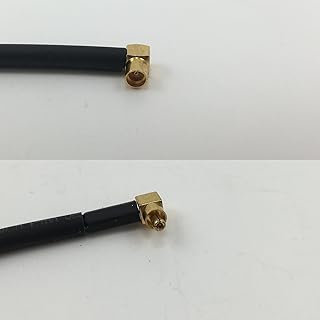 12 inch RG188 MMCX FEMALE ANGLE to MC CARD MALE ANGLE Pigtail Jumper RF coaxial cable 50ohm Quick USA Shipping