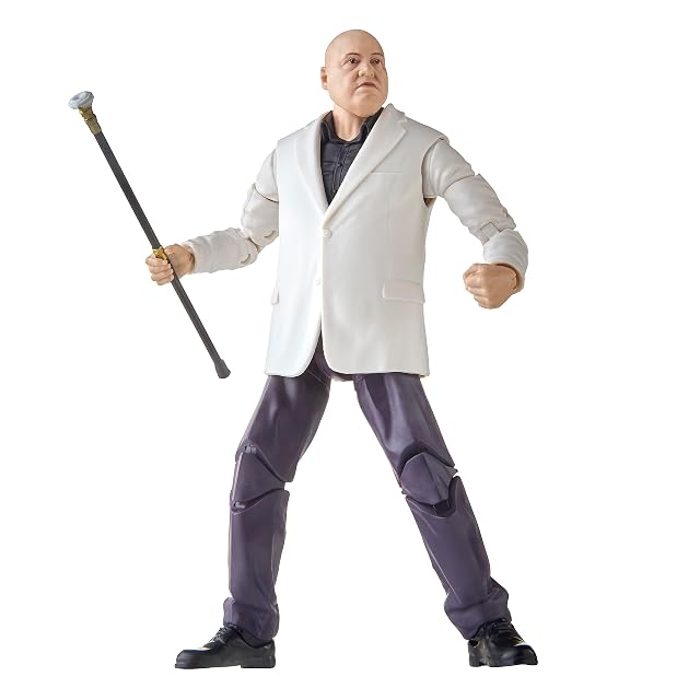Foto 6 de 7 de Hasbro Marvel Legends Series - Figuras coleccionables de Kingpin y Hawkeye de 15 cm - Edad: A Partir de 4 años