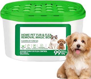 Caja de depilación de mascotas, especificaciones de 6 x 3 pulgadas, componentes de actualización integrados, función de limpieza portátil, acabado blanco mate, ambientador para apartamento y