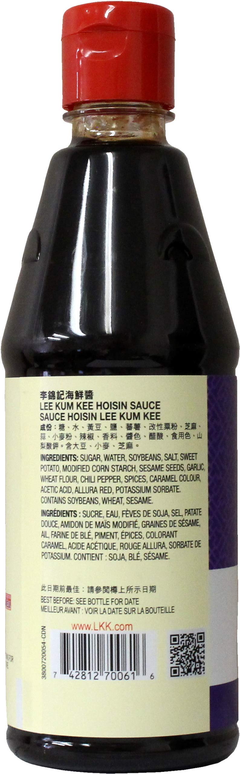 Lee Kum Kee Hoisin Sauce, 20-Ounce Bottle (Pack of 3)