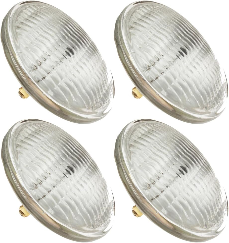 35PAR36/H/FL30 12V, 35 Watt, PAR36, 2 Screw Terminals Base Light Bulb (4 Bulbs)
