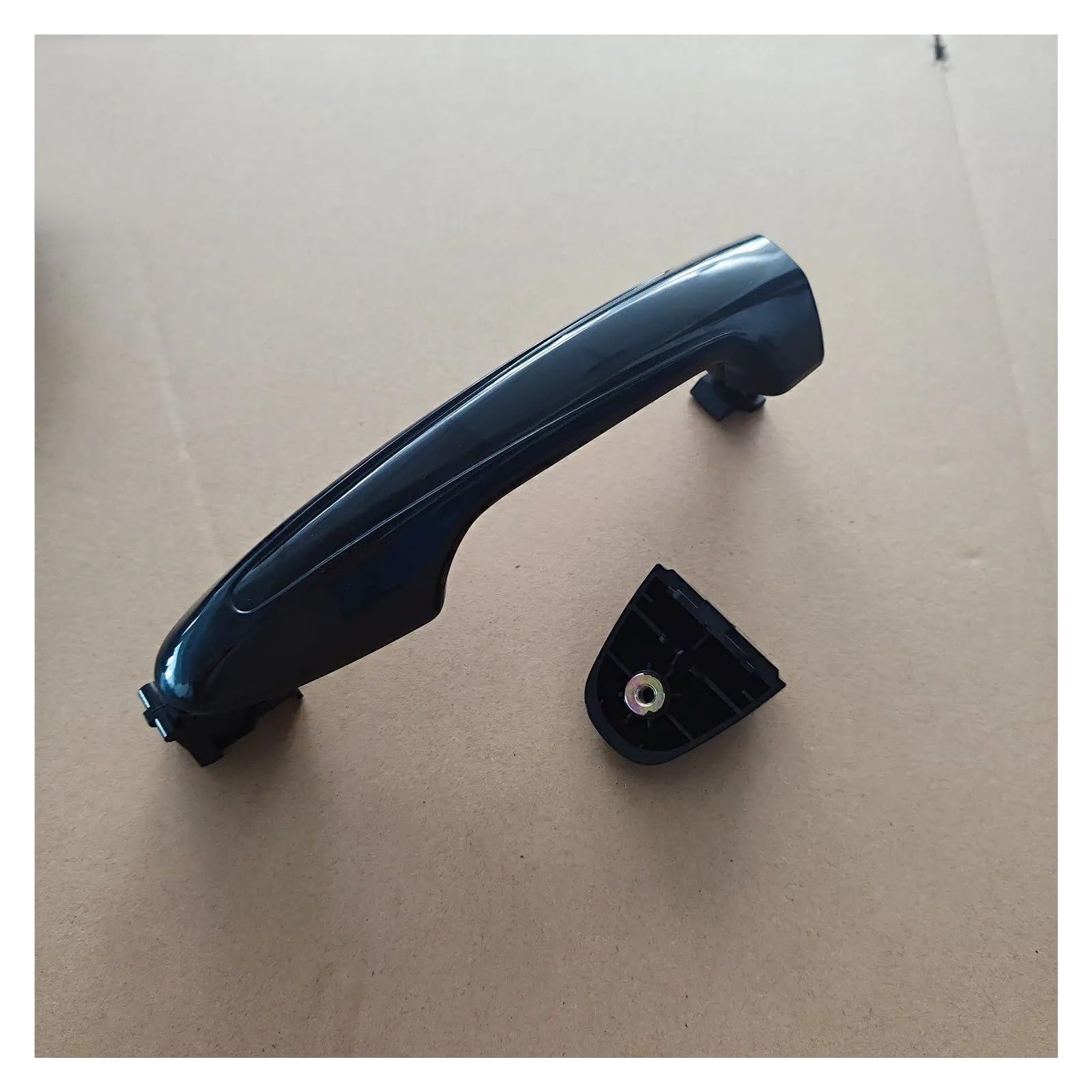 Hillar Black Door Outer Handle For Toyota For Hilux For Revo For Rav4 2013-2018 &Chrome Front & Rear Exterior Door Handle(,Rear Right)