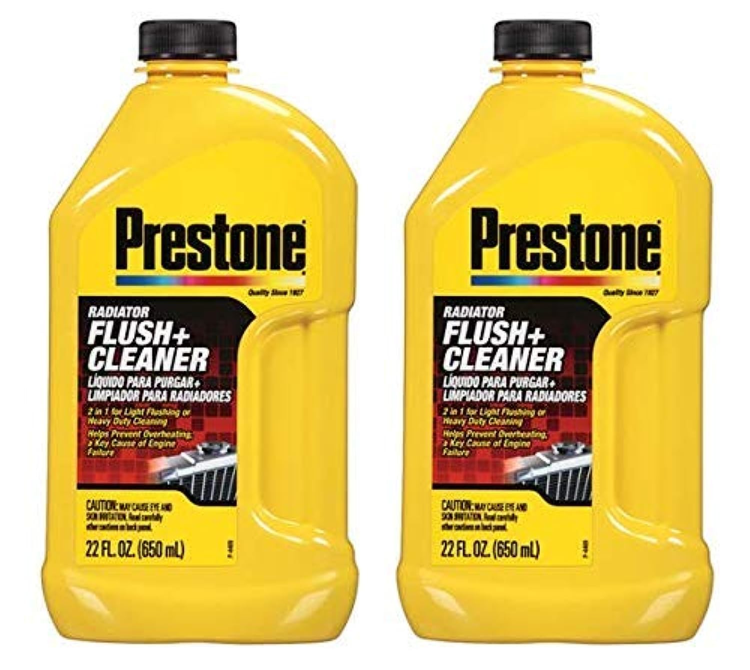 Prestone AS105 Radiator Flush and Cleaner 22 oz. 2 Pack Amazon.in