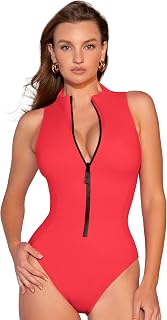 TA3 Sleeveless Surfy Swimsuit for Women - Sculpting & Tummy Control Swimsuits for Women - Patented Construction