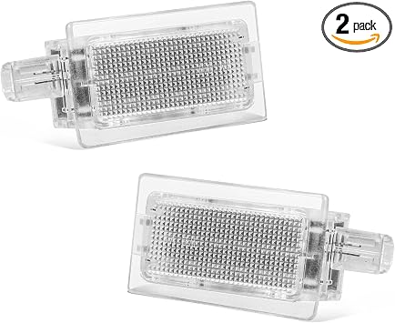 NDRUSH LED Car Door Light Puddle Lights Performance Courtesy Shadow Light Compatible with 2011-2017 Chrysler 200 2005-2020 Chrysler 300 2008-2014 Dodge Avenger 2008-2020 Challenger 2006-2020 Charger