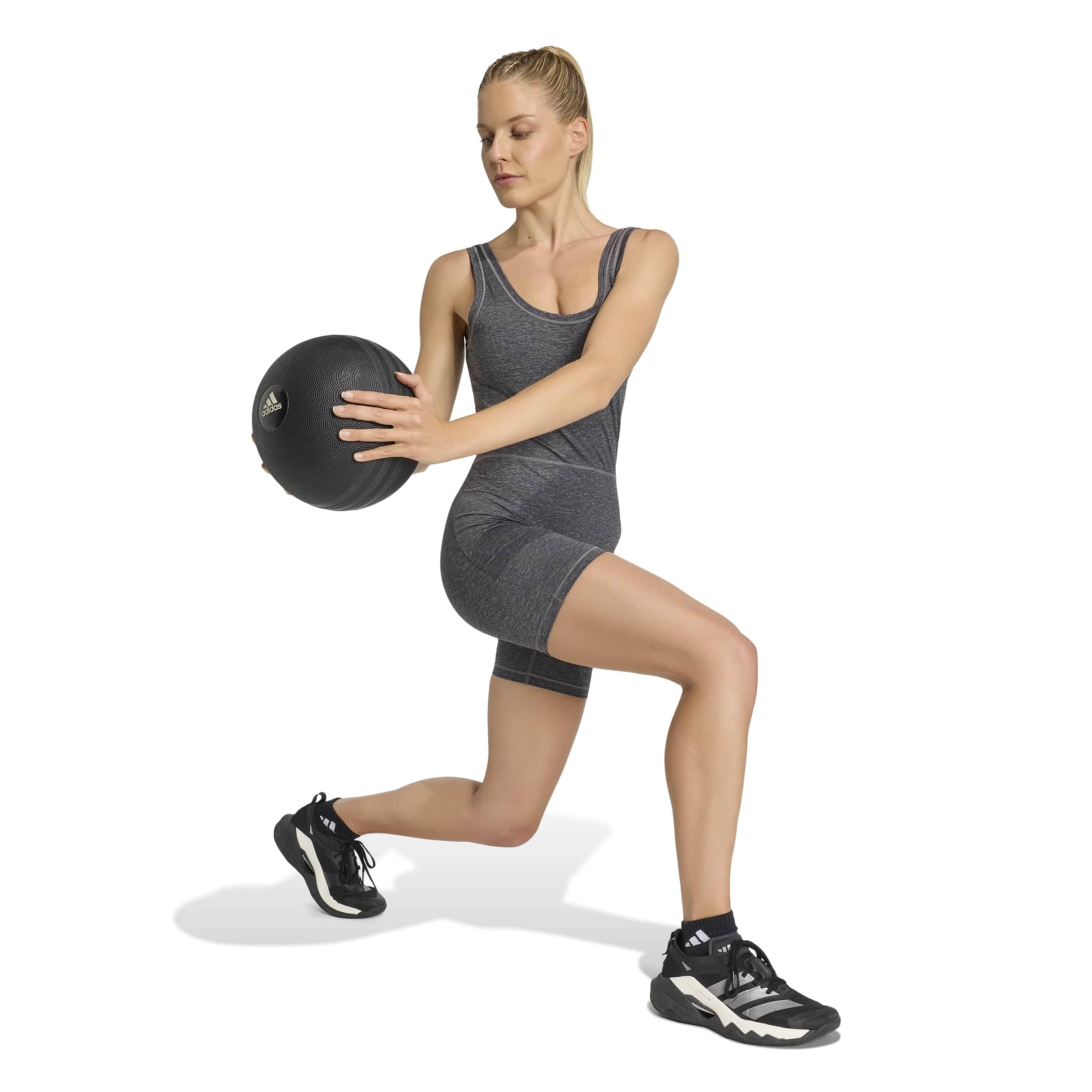 adidas Optime Essentials Workout Heather Onesie Body Mujer