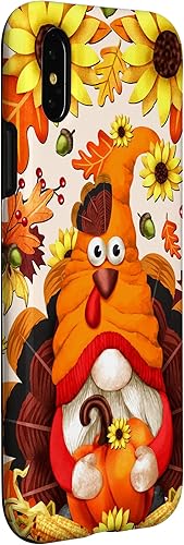 Miniatura 9 de iPhone 11 Pro Gnomo calabaza pavo para el día de Acción de Gracias lindo otoño caso otoño