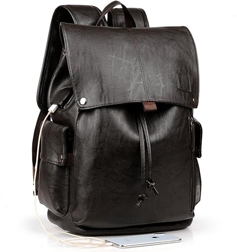 Leather backpacks for school Clearance