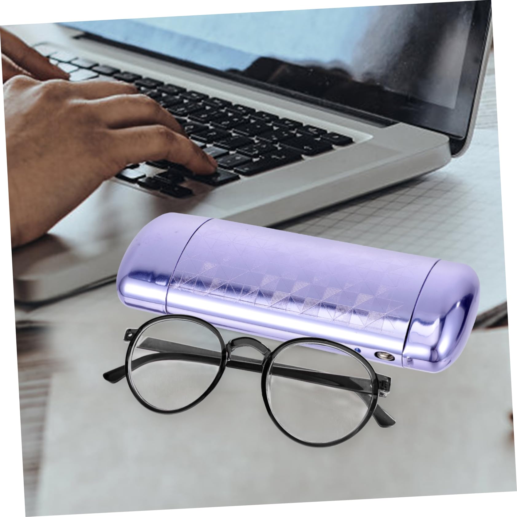 GALPADA 3pezzi Custodia Per Occhiali Organizer e Leggero Per Sole e Ottici Protezione Ottimale Per Accessori