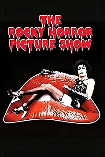 Tim Curry Lips la película rocky horror picture show 197536x 24PÓSTER vestida en Drag