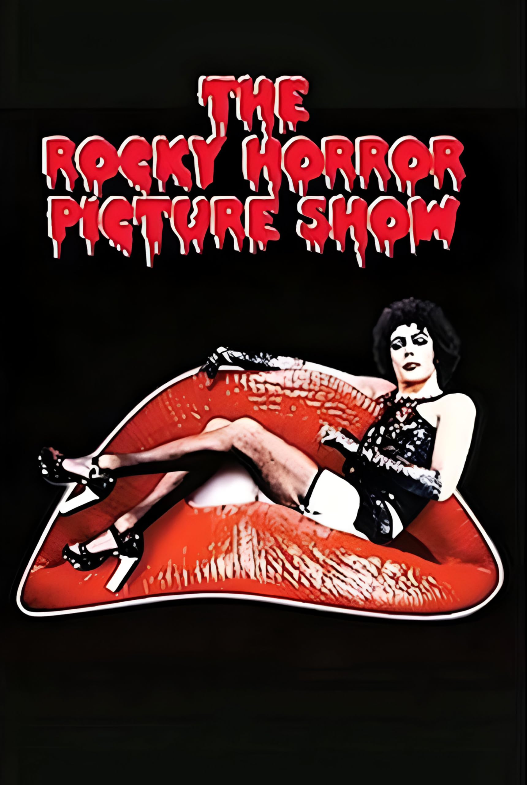 Buyartforless Tim Curry Lips The Rocky Horror Picture Show 1975