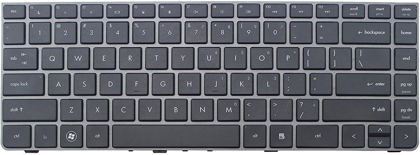 wangpeng® New US Keyboard for HP ProBook 4330s 4331s 4430s 4431s 4435s 4436s 646365-001