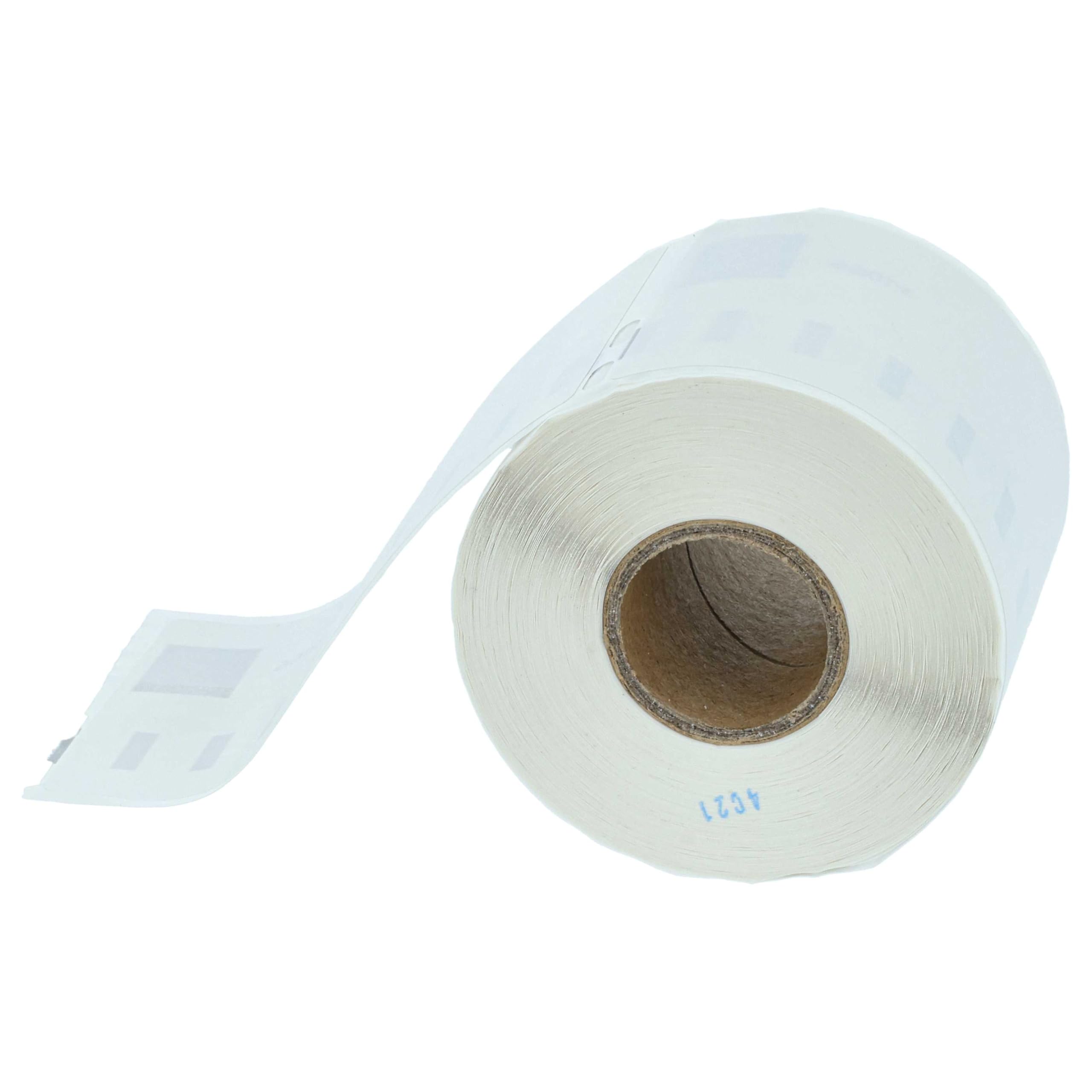 vhbw 10x rotolo etichette 54mm x 101mm (220 etichette) sostituisce Dymo 99014 per etichettatrice