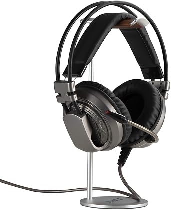 AVLT Universal Slim Aluminum Alloy Desktop Headphone Stand - Brown