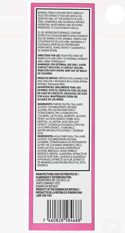 Fresh Feminine Hygiene Wash, 16 fl oz, pH Balanced Formula, Refreshing