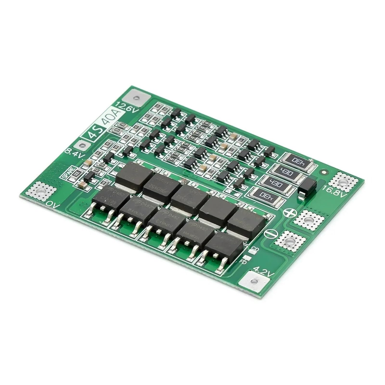 Płyta ochronna do ładowarki akumulatorów litowych 3S/4S 40A 18650 BMS do wiertarki 11,1 V 12,6 V 14,8 V 16,8 V z funkcją poprawy równowagi (3s 60a Balance)