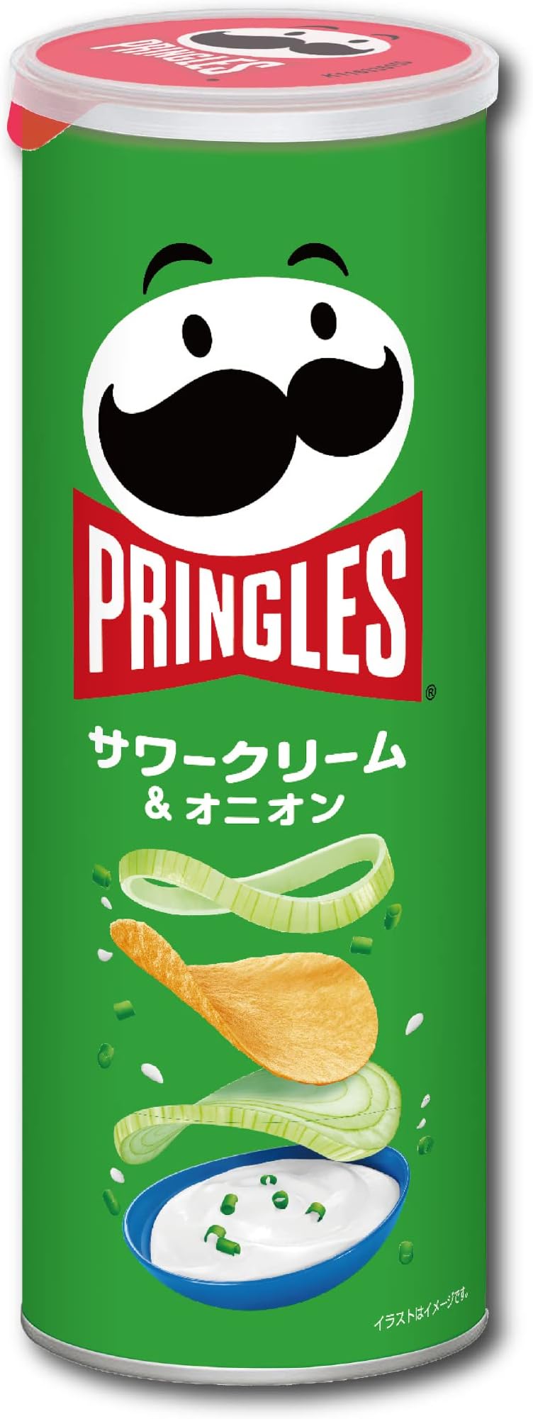 Kellogg Pringles Sour Cream & Onion M Can, 105g
