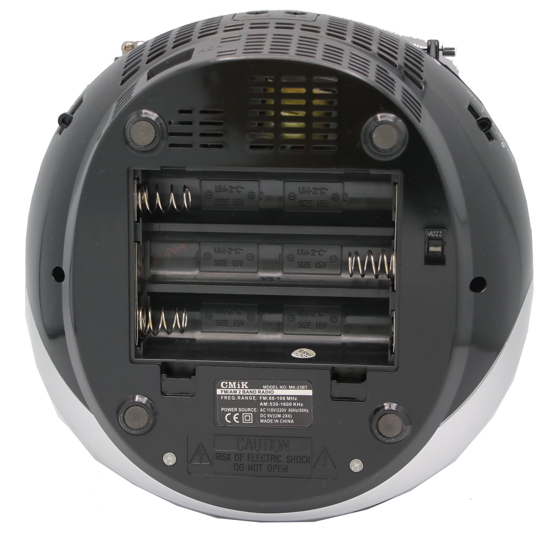 Boombox Stereo Portatile. CD Giocatore AM/FM. Radio con USB/SD, MP3 Giocatore, LCD. Visualizzazione, Controllo remoto CD Repeater Bluetooth Speaker.
