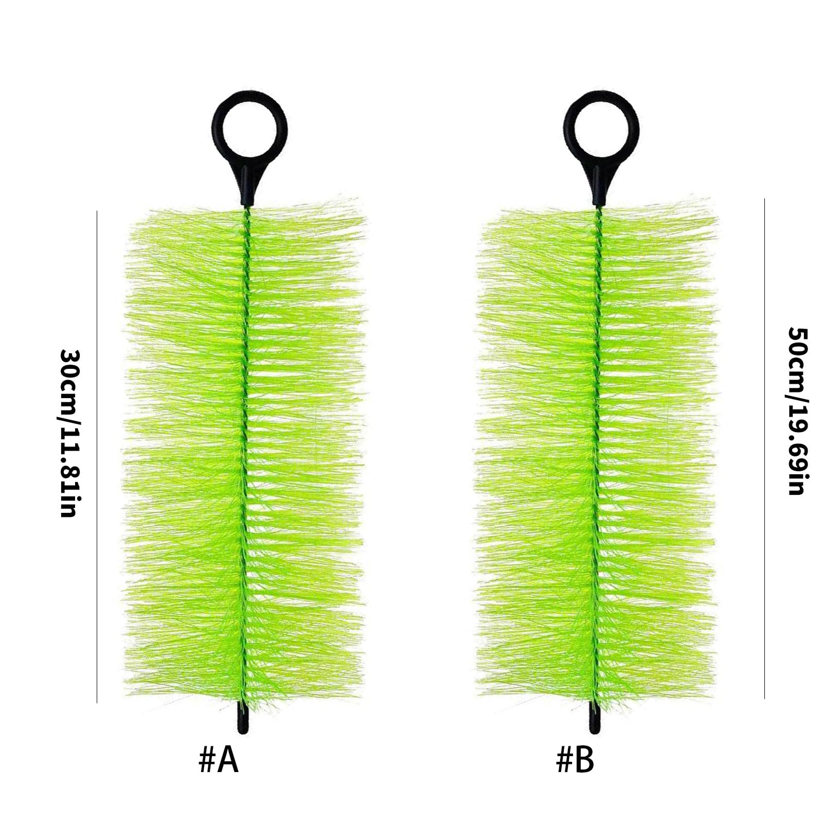 10 Stück Fischteich Filterbürste, effektive Reinigungslösung für Gartenaquarien, Pool Teich Filtration, benötigt Wartungswerkzeug, Süßwasser Salzwasser Filterbürsten Set