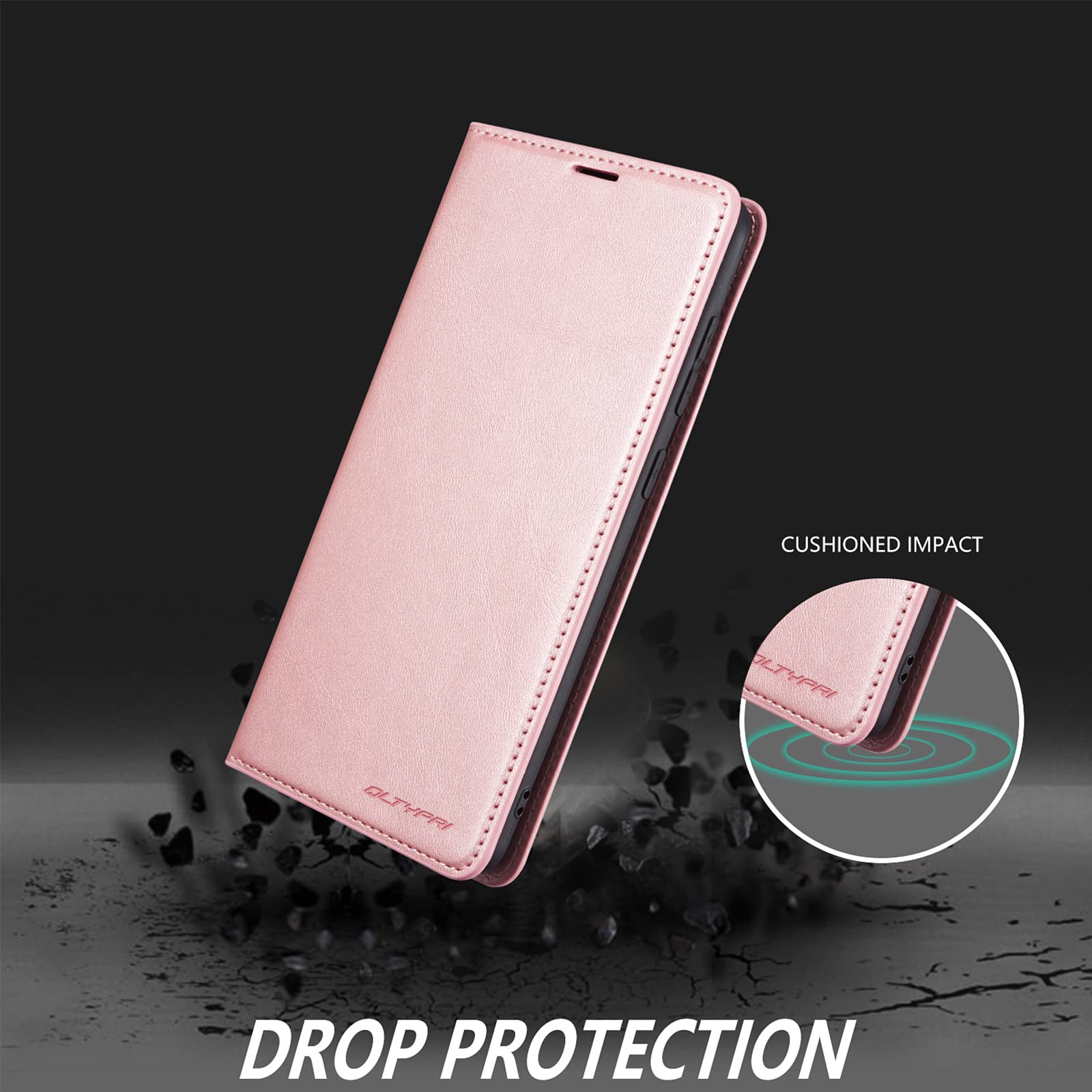 QLTYPRI Custodia per iPhone 7 Plus 8 Plus, custodia in pelle PU di alta