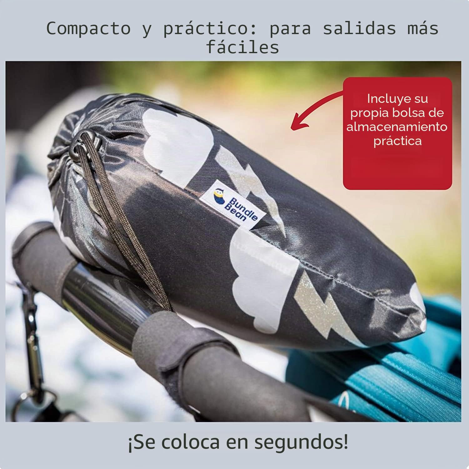 BundleBean - Funda para silla de ruedas con forro polar (rayo plateado) - Tamaño adulto 100% impermeable para usuarios de sillas de ruedas, ajuste universal para sillas de ruedas manuales y eléctricas